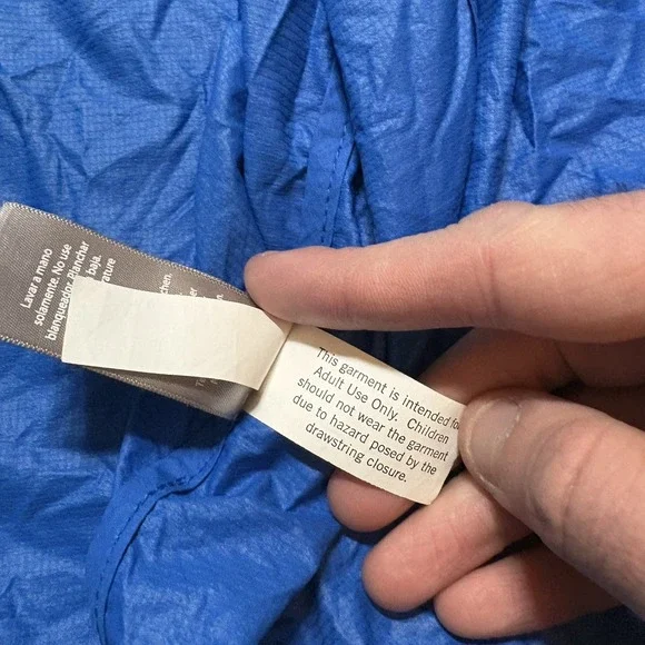 Ultimate Direction Jacket Mens XL Blue Running Softshell Lightweight Nylon Gorp